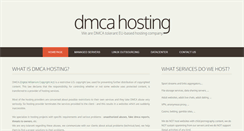 Desktop Screenshot of dmcahosting.com