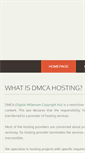 Mobile Screenshot of dmcahosting.com